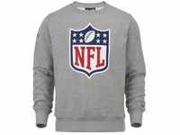 New Era Herren NFL Logo Sweatshirt, grau, L