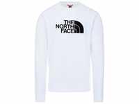 THE NORTH FACE NF0A4SVRLA9 M Drew Peak Crew Sweatshirt Herren White-Black Größe S