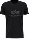 Alpha Industries Basic T Rainbow Ref. T-Shirt f&uuml;r Herren Black