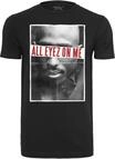 Mister Tee Herren T Shirt Kurzarm 2Pac All Eyez On Me Black, S