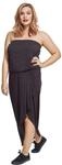 Urban Classics Damenkleid aus Viskose, sommerliches Bandeau-Kleid f&uuml;r Frauen mit
