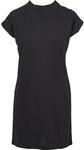 Urban Classics Damen Turtle Extended Shoulder Dress &ndash; Baumwoll Kleid mit Stehkragen