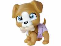 Simba 105953050 – Pamper Petz Hund, mit Trink- und Nässfunktion, Spielzeughund