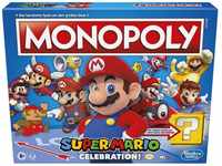Monopoly E9517100 Super Mario Celebration Brettspiel für Super Mario Fans ab 8
