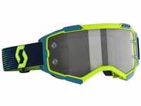 Scott Fury LS MX Goggle Cross/MTB Brille gelb/blau/light sensitive grau works