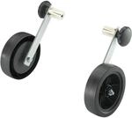 hailo SafetyLine Transportrollen - Set aus 2 Transportrollen f&uuml;r Sprossenleitern -