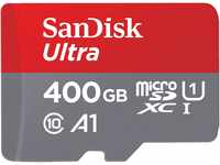 SanDisk Ultra 400GB microSDXC Memory Card + SD Adapter with A1 App Performance...