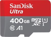 SanDisk Ultra 400GB microSDXC Memory Card + SD Adapter with A1 App Performance...