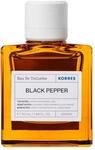 KORRES BLACK PEPPER Eau De Toilette f&uuml;r Herren, w&uuml;rzig, frischer Duft mit