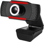 Adesso CyberTrack H3 720p HD Webcam mit eingebautem Mikrofon