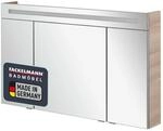 FACKELMANN B.CLEVER Spiegelschrank &ndash; 120 x 70,5 x 15,5 &ndash; Moderner