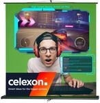 celexon Greenscreen Mobil Lite Pull-Up-Leinwand Chroma-Key 100" | 150x200 cm 4:3 