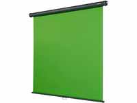 celexon Rollo Chroma Key Green Screen, 200 x 190 cm - professionelle