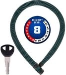 ABUS Kettenschloss IVERA Chain 7210 &ndash; Fahrradschloss mit hochflexibler