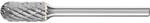 PFERD TOOLS HM-Fr&auml;sstift, Walzenrundform WRC, Zahnung 3 PLUS, Fr&auml;sstift-&oslash; 6mm,