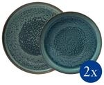 like. by Villeroy & Boch Crafted Breeze Teller-Set, 4 TLG., für 2 Personen, grün like. by Villeroy & Boch Crafted Breeze Teller-Set, 4 TLG., für 2 Personen, grün
