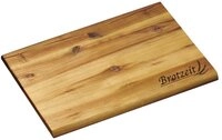 KESPER Brotzeitbrett aus Akazienholz mit Einbrand - Motiv