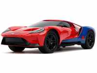 Jada Toys Marvel RC-Auto, Spiderman 2017, Ford GT, Ferngesteuertes Auto,