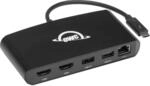 OWC - Thunderbolt 3 Mini Dock - 5 Port Thunderbolt 3 min-Dock 2 x HDMI, Features 2 x