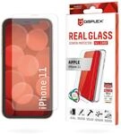 Displex Schutzglas (10H) + Schutzh&uuml;lle f&uuml;r Apple iPhone 11, Montagesticker, +...