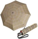 Knirps T.200 Medium Duomatic Check Beige