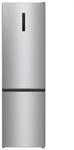 Gorenje NRK6202AXL4 K&uuml;hl- und Gefrierkombination, freistehend, 331 l, Grau,