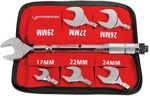 Rothenberger Drehmoment-Gabelschl&uuml;ssel-Set, 17mm-22mm-24mm-26mm-27mm-29mm
