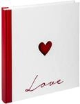 walther design Fotoalbum weiss 28 x 30,5 cm mit Cover-Ausstanzung und Pr&auml;gung,
