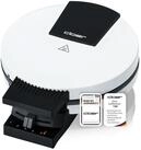 Cloer 120 Waffeleisen f&uuml;r eine XXL-Herzwaffel mit 19,5 cm Durchmesser,