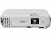 Epson EB-W06 3LCD-Projektor (WXGA 1.280x800p, 3.700 Lumen Weiß- und Farbhelligkeit,