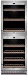 Caso WineChef PRO 126-2D mit App, f&uuml;r 126 Faschen Weink&uuml;hlschrank, Edelstahl, 126