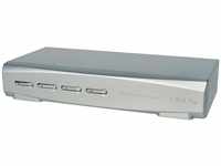 LINDY 39305 4 Port DisplayPort 1.2, USB 2.0 & Audio KVM Switch Pro