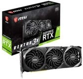 MSI GeForce RTX 3090 Ventus 3X 24G OC Gaming Grafikkarte - RTX 3090, 24GB GDDR6X, PCI