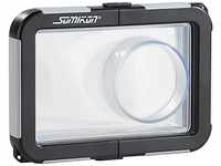 Somikon Kamera Wasserschutzhülle: Kamera-Tauchgehäuse mit Objektivführung (max. 95