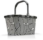 reisenthel carrybag in Zebra &ndash; Stabiler Einkaufskorb mit viel Stauraum und