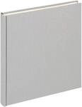 walther design Fotoalbum grau 26 x 25 cm Leinen, Cloth FA-505-D
