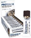 IronMaxx Protein 30 Eiwei&szlig;riegel &ndash; Cookies & Cream - 24x35g | High Protein Bar 30%