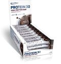 IronMaxx Protein 30 Eiwei&szlig;riegel - Schokolade 24 x 35g | palm&ouml;lfreier und