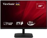 Viewsonic VA2432-H 60,5 cm (24 Zoll) Monitor (Full-HD, IPS-Panel, HDMI, VGA,