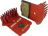 Kool Stop Bremsbel&auml;ge Aero Kool Disk Brake Pads Magura MT2, MT4, MT6, MT8, rot, One