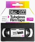 Muc Off Tubeless Felgenband, 17 mm - Druckempfindliches Felgenband f&uuml;r Schlauchlose