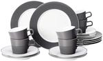 Seltmann Weiden No Limits Moments Kaffeeservice 18-teilig, Kaffeetassen mit