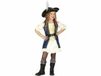 Fiestas GUiRCA Schickes Piratenkostüm Mädchen - Kostüm Pirat Mädchen inkl....