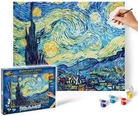 Schipper 609130816 Malen nach Zahlen - Sternennacht nach Vincent Van Gogh - Bilder