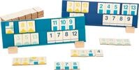 small Foot Rummy Zahlenlegespiel aus Holz, Gesellschaftsspiel in modernen Farben, ab