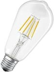 LEDVANCE Smarte LED-Lampe mit Bluetooth Mesh Technologie, Filament Edison, Sockel