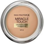 Max Factor Miracle Touch Foundation in der Farbe 60 Sand &ndash; Intensives, pudriges