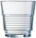 Arcoroc ARC 58055 Spirale Trinkglas, Wasserglas, Saftglas, 200ml, Glas, transparent,