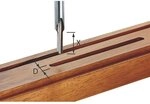 Festool Nutfr&auml;ser HS S8 D 4/15 &ndash; Einschneidig, 4 mm, Schaft 8 mm