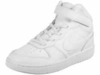 Nike Court Borough MID 2 (PSV) Sneaker, White/White-White, 31 EU